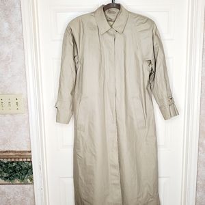 London Fog Vintage Trench Coat Thinsulate Quilted Removable Liner